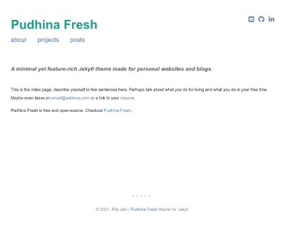 Pudhina Fresh